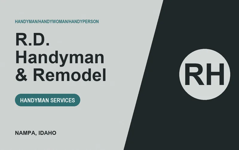 R.D. Handyman & Remodel in Nampa, Idaho