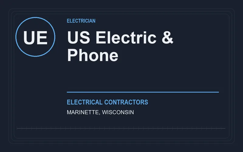 US Electric & Phone in Marinette, Wisconsin