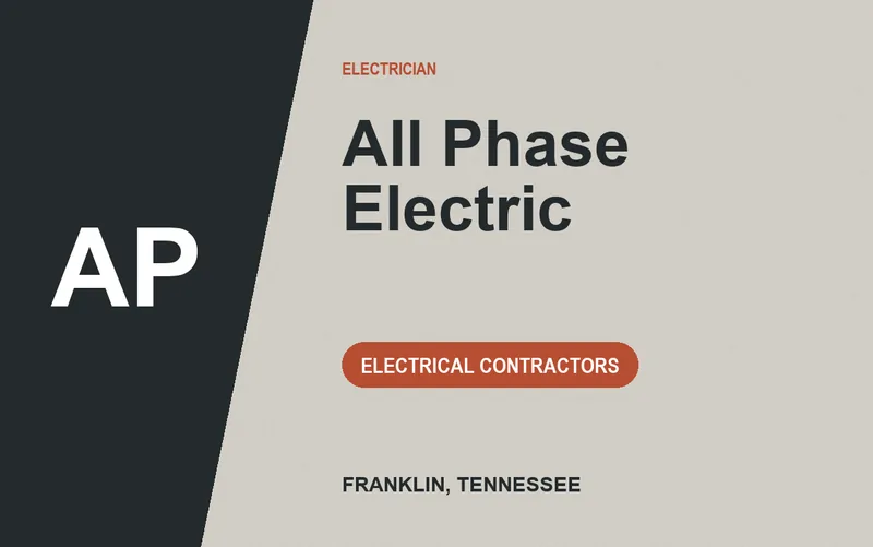 All Phase Electric in Franklin, Tennessee
