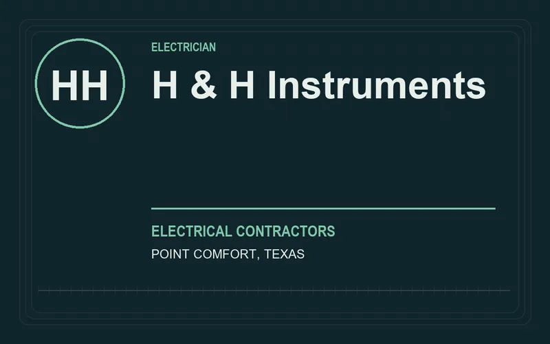 H & H Instruments in Point Comfort, Texas