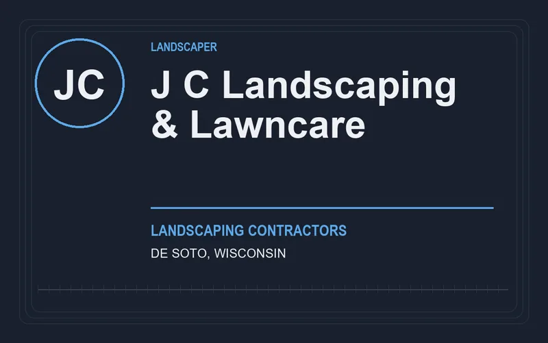 J C Landscaping & Lawncare in De Soto, Wisconsin