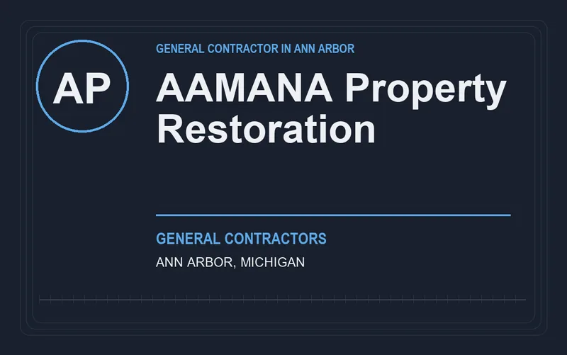 AAMANA Property Restoration in Ann Arbor, Michigan