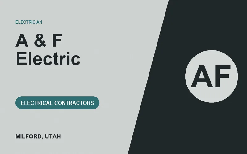 A & F Electric in Milford, Utah