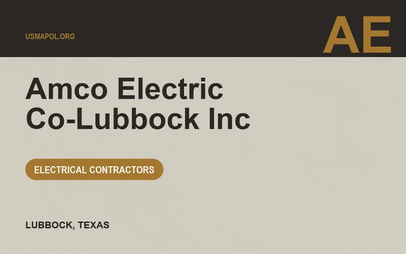 Amco Electric Co-Lubbock Inc in Lubbock, Texas