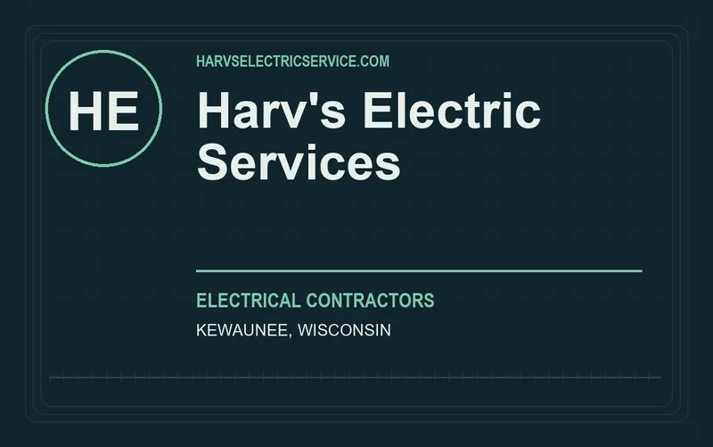 Harv's Electric Services in Kewaunee, Wisconsin