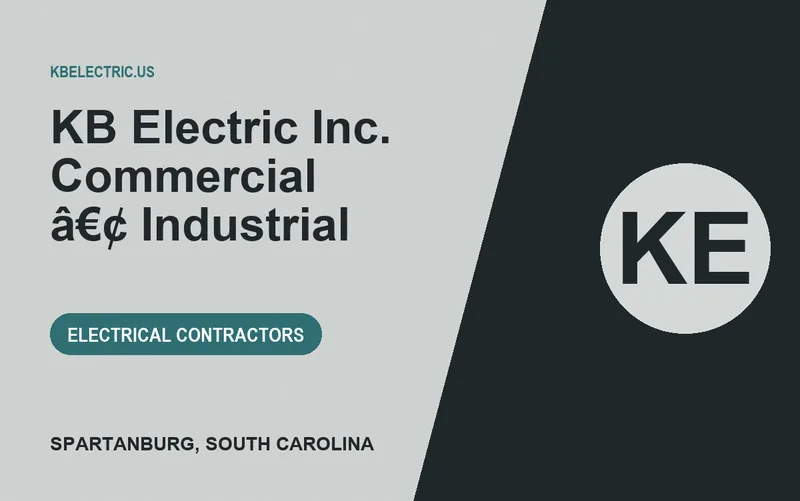 KB Electric Inc. Commercial â€¢ Industrial in Spartanburg, South Carolina