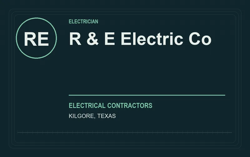 R & E Electric Co in Kilgore, Texas