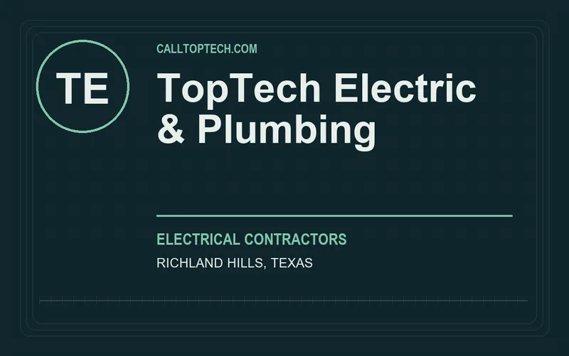 TopTech Electric & Plumbing in Richland Hills, Texas