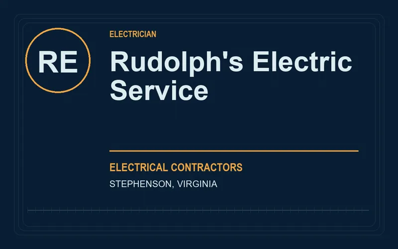 Rudolph's Electric Service in Stephenson, Virginia