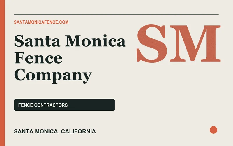 Santa Monica Fence Company in Santa Monica, California