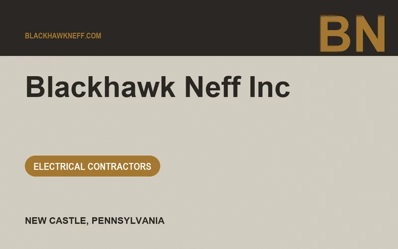 Blackhawk Neff Inc in New Castle, Pennsylvania
