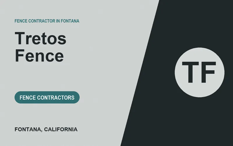 Tretos Fence in Fontana, California