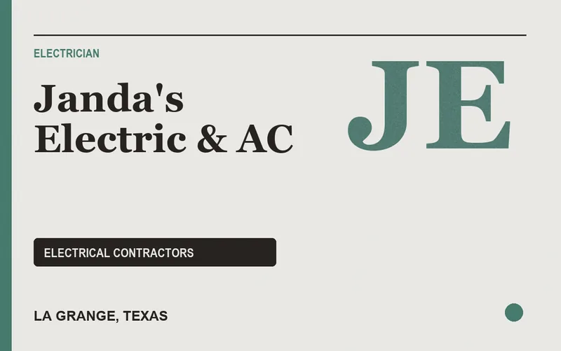 Janda's Electric & AC in La Grange, Texas