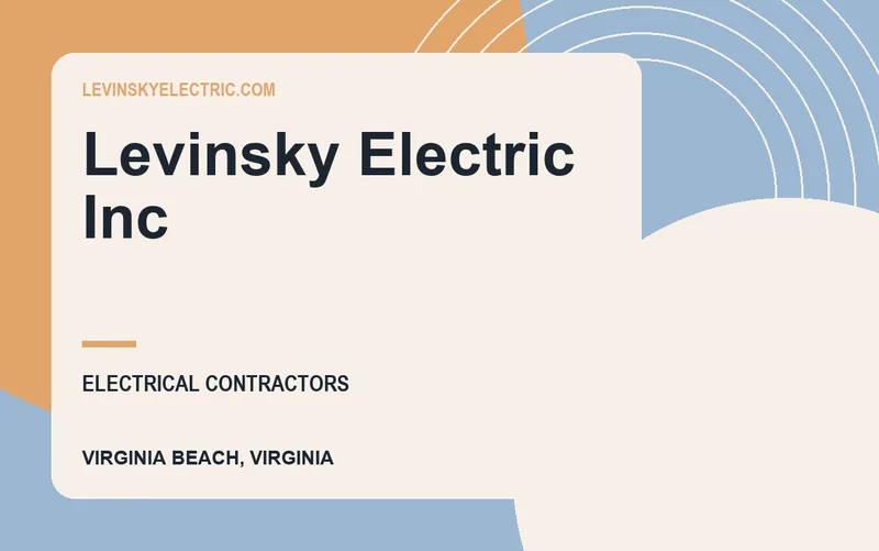 Levinsky Electric Inc in Virginia Beach, Virginia