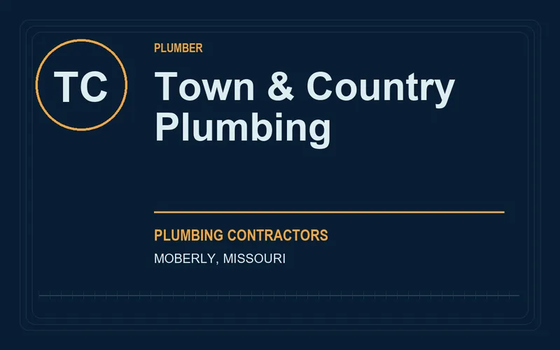 Town & Country Plumbing in Moberly, Missouri