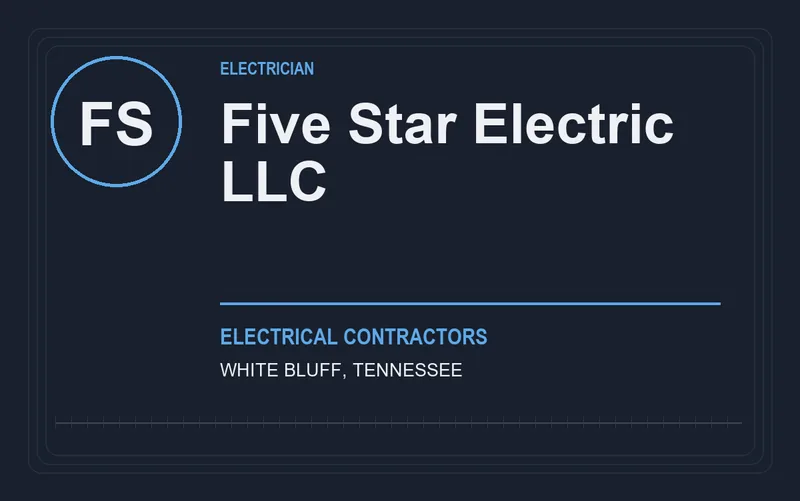 Five Star Electric Llc in White Bluff, Tennessee