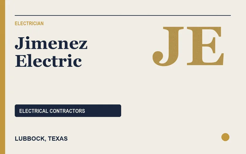 Jimenez Electric in Lubbock, Texas