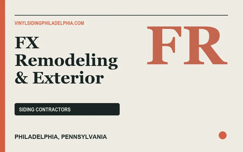 FX Remodeling & Exterior in Philadelphia, Pennsylvania