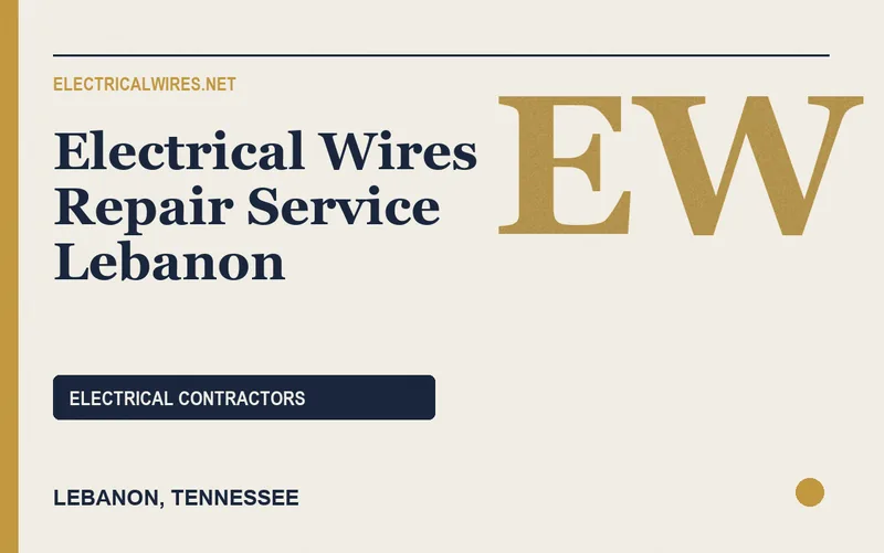 Electrical Wires Repair Service Lebanon in Lebanon, Tennessee