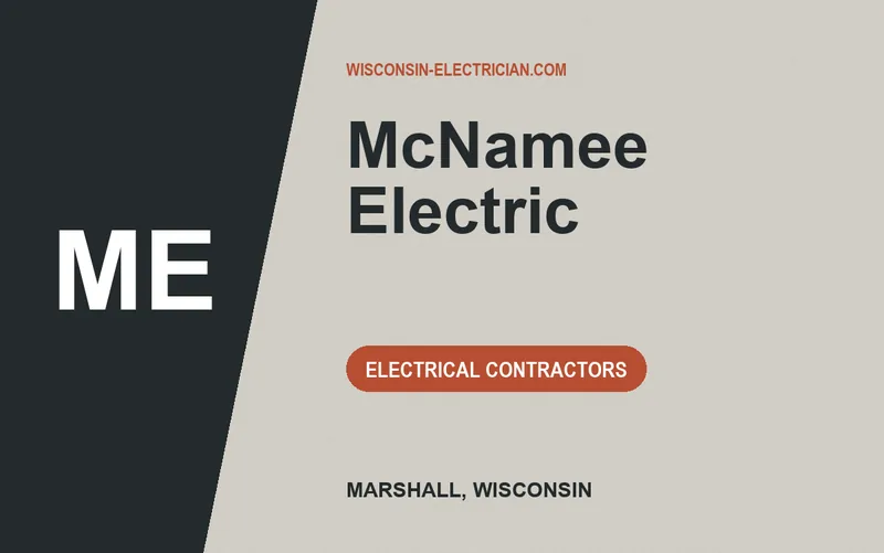 McNamee Electric in Marshall, Wisconsin