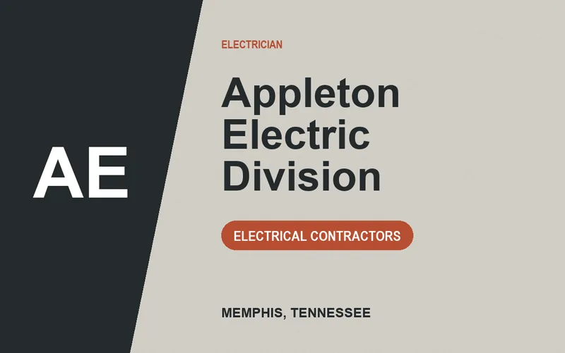 Appleton Electric Division in Memphis, Tennessee