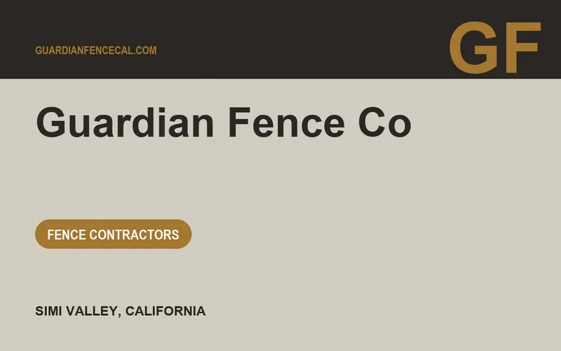 Guardian Fence Co in Simi Valley, California