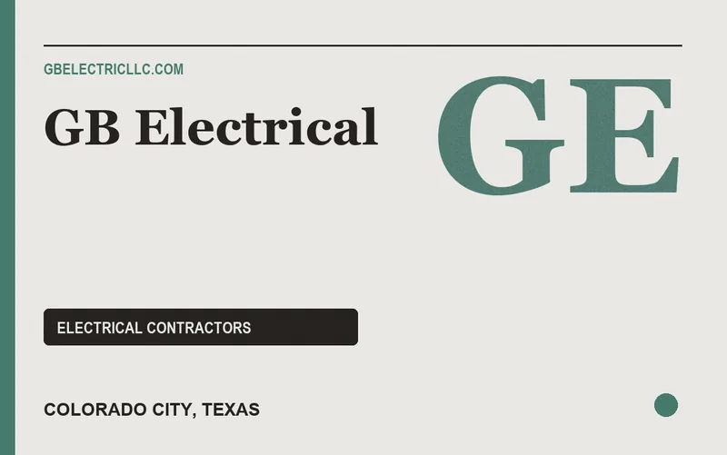 GB Electrical in Colorado City, Texas