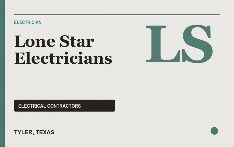 Lone Star Electricians in Tyler, Texas