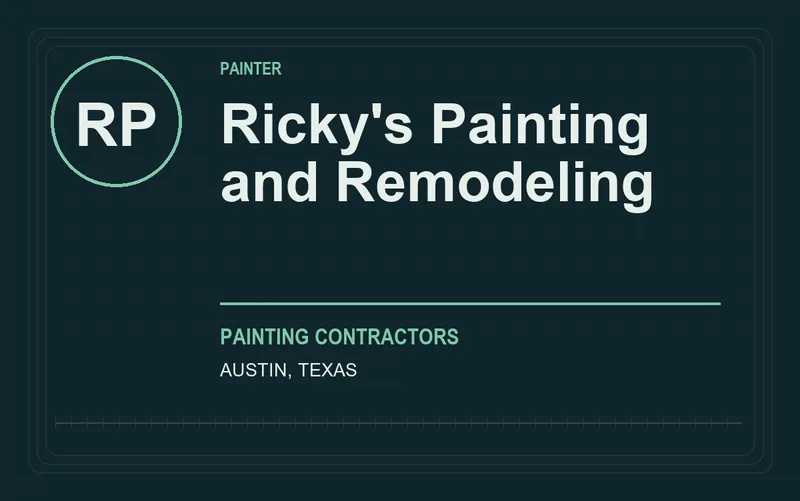 Ricky's Painting and Remodeling in Austin, Texas