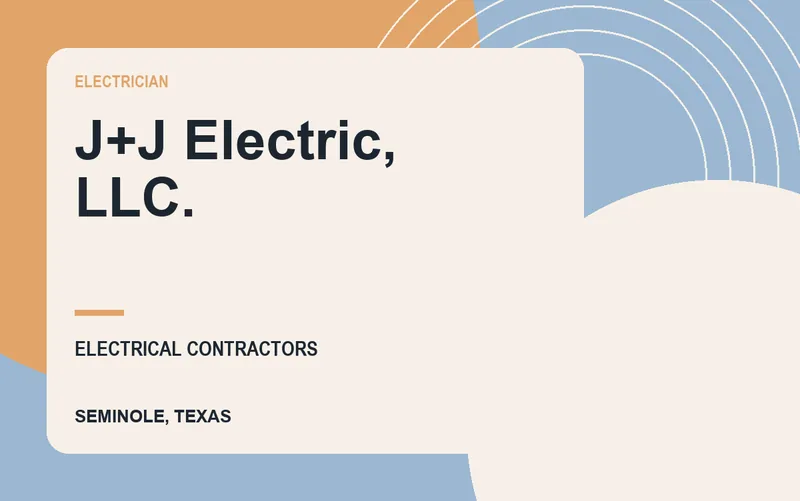 J+J Electric, LLC. in Seminole, Texas