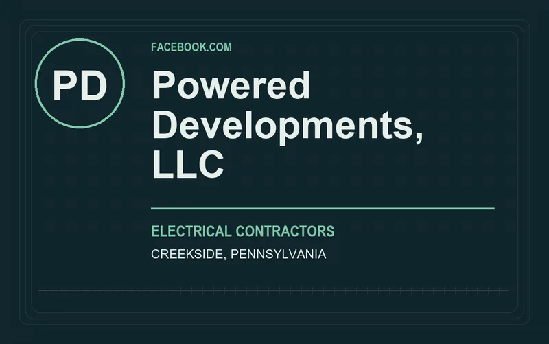 Powered Developments, LLC in Creekside, Pennsylvania