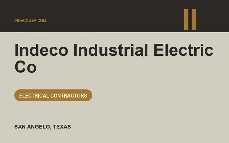 Indeco Industrial Electric Co in San Angelo, Texas