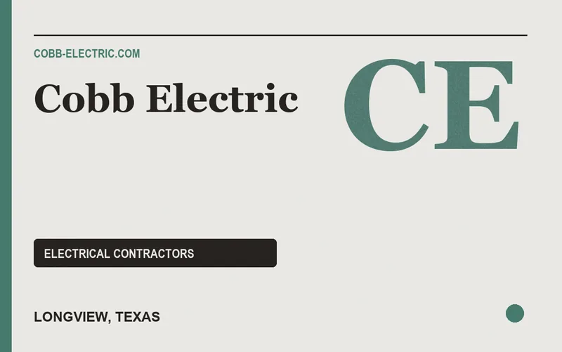 Cobb Electric in Longview, Texas