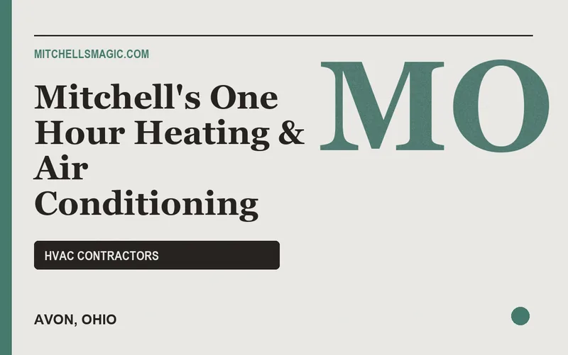 Mitchell's One Hour Heating & Air Conditioning in Avon, Ohio