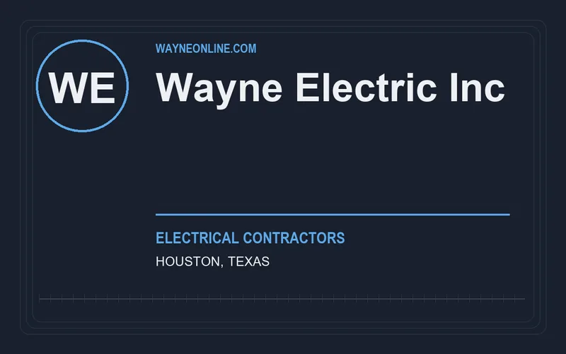 Wayne Electric Inc in Houston, Texas