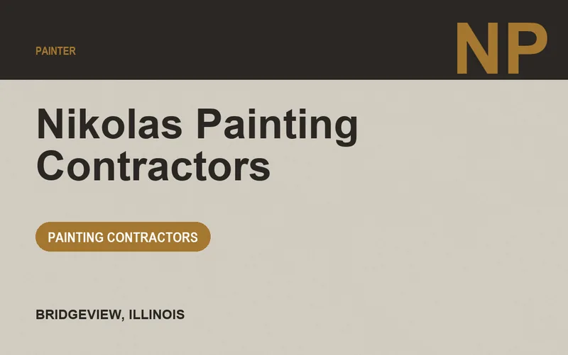 Nikolas Painting Contractors in Bridgeview, Illinois
