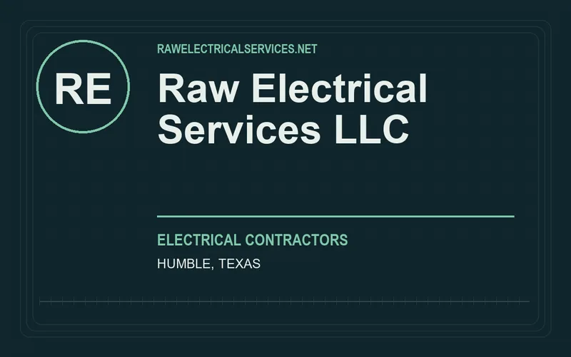 Raw Electrical Services LLC in Humble, Texas