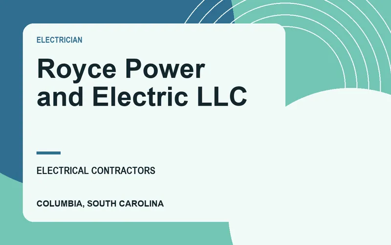 Royce Power and Electric LLC in Columbia, South Carolina