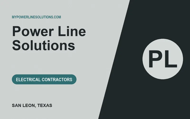 Power Line Solutions in San Leon, Texas