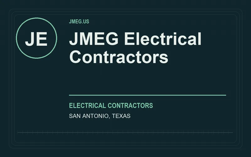 JMEG Electrical Contractors in San Antonio, Texas