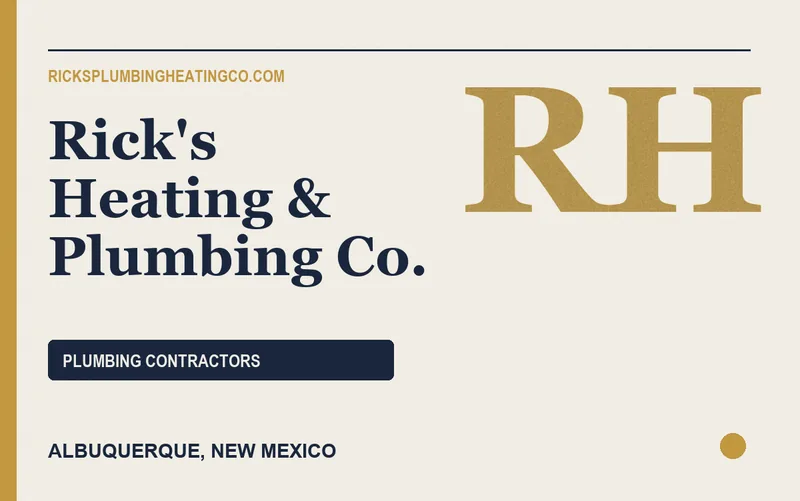Rick's Heating & Plumbing Co. in Albuquerque, New Mexico