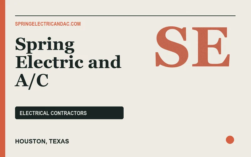 Spring Electric and A/C in Houston, Texas