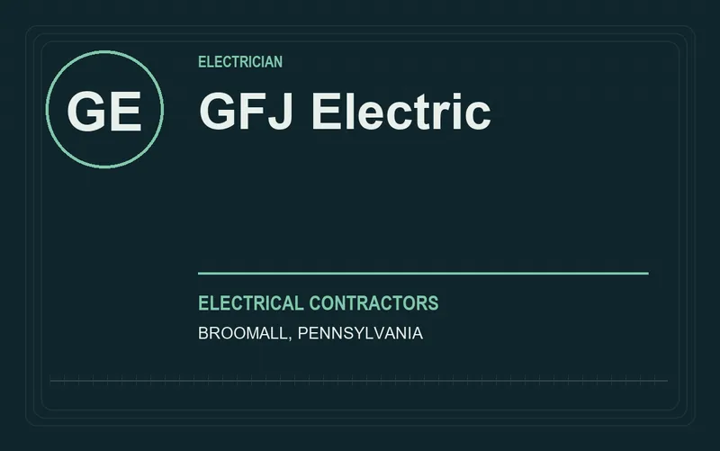 GFJ Electric in Broomall, Pennsylvania