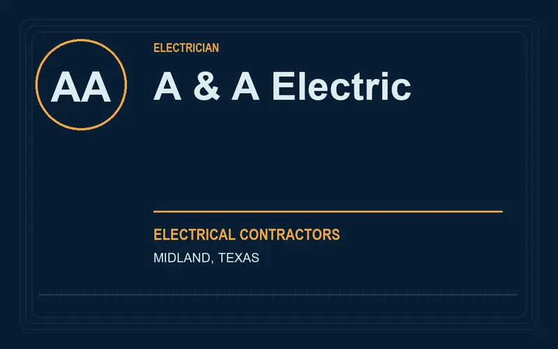 A & A Electric in Midland, Texas