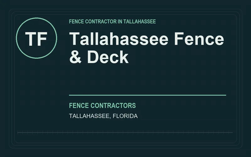 Tallahassee Fence & Deck in Tallahassee, Florida