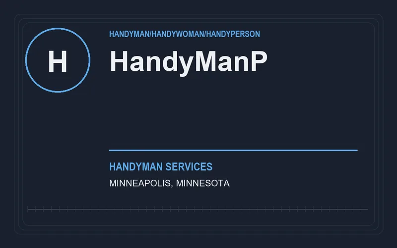 HandyManP in Minneapolis, Minnesota