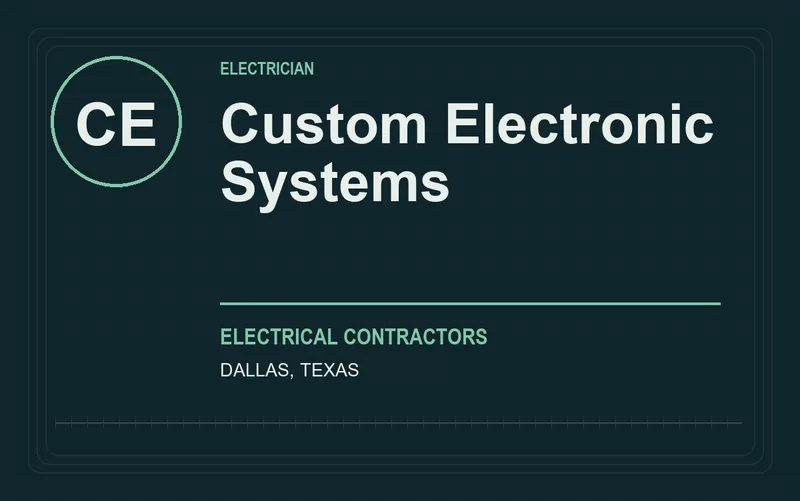 Custom Electronic Systems in Dallas, Texas