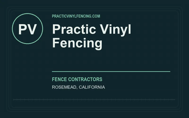Practic Vinyl Fencing in Rosemead, California