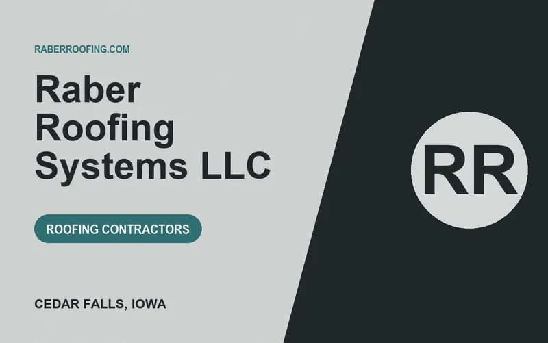 Raber Roofing Systems LLC in Cedar Falls, Iowa