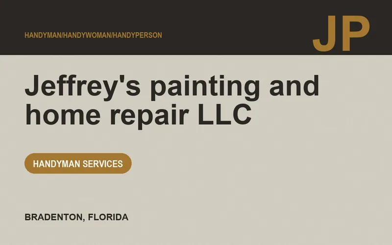 Jeffrey's painting and home repair LLC in Bradenton, Florida